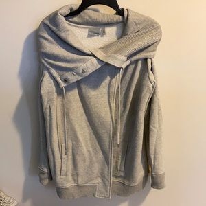 Athleta Gray Wrappers Delight Cardigan size S